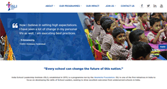 Desktop Screenshot of indiaschoolleaders.org